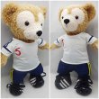 画像2: 【予約受付中】 ダッフィー 衣装 Sサイズ (身長43cm) サッカー ユニフォーム コスチューム 服  「白」「背番号5 SHO」 a198 (2)